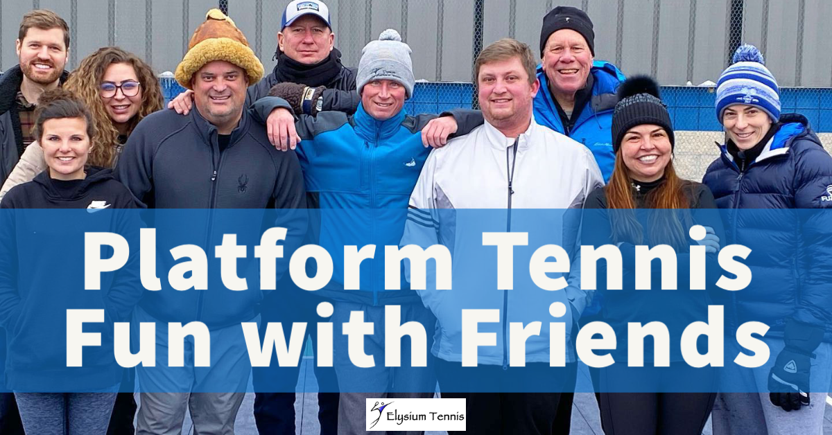 Platform Tennis Offers Outdoor Fun with Friends This Winter
