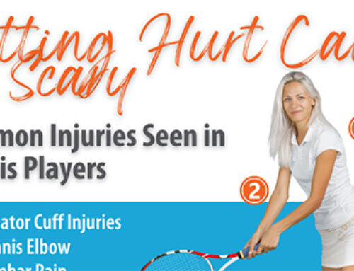 Getting Hurt Can be Scary: Common Injuries Seen in Tennis Players